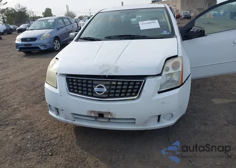 2007 Nissan Sentra 2.0S из США, поврежденный, VIN 3N1AB61E37L687535
